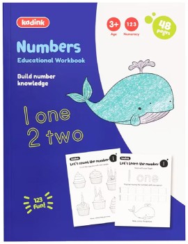 Kadink-Workbooks-48-Pages-Numbers on sale