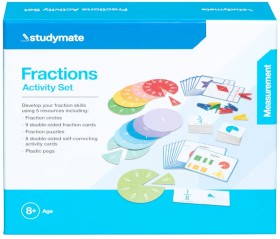 Studymate-Educational-Fractions-Activity-Set on sale