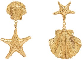 Al%26eacute%3Bmais+Shell+%26amp%3B+Starfish+Earrings