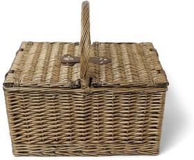 David-Jones-Collection-Avalon-Two-Person-Filled-Picnic-Cooler-Basket on sale