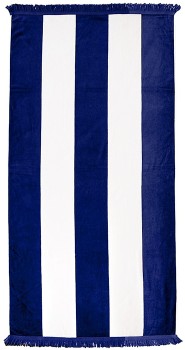 David-Jones-Collection-Burleigh-Terra-Stripe-Beach-Towel on sale