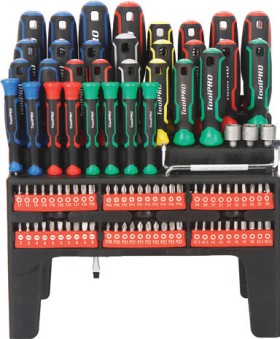 ToolPRO+100+Pce+Screwdriver+Set