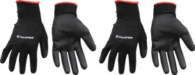 ToolPRO+Polyurethane+Dipped+Gloves+Black