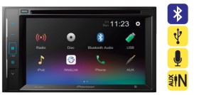 Pioneer-62-Touchscreen-CD-Digital-Media-Player-with-Bluetooth on sale