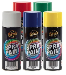 5-Star-250g-Enamel-Spray-Paint on sale