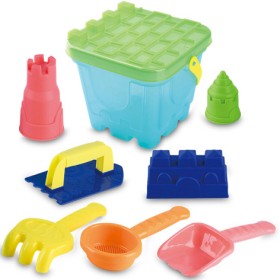 Play+9pc+Sandcastle+Tool+Set