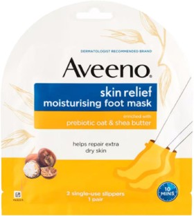 Aveeno+Skin+Relief+Moisturising+Foot+Mask+1+Pack