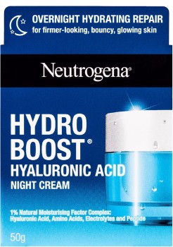 Neutrogena+Hydro+Boost+Hyaluronic+Acid+Night+Cream+50g