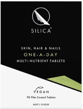 Qsilica+One-a-day+Skin+Hair+%26amp%3B+Nails+90+Film+Coated+Tablets