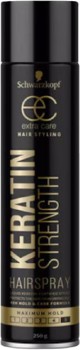 Schwarzkopf-Extra-Care-Keratin-Strength-Hairspray-250g on sale