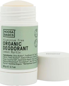 Noosa-Basics-Lemon-Myrtle-Deodorant-Stick-60g on sale