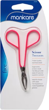 Manicare+Eyebrow+Tweezer+Scissor+Style+1+Pack