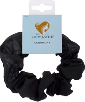 Lady+Jayne+Black+Scrunchie+1+Pack