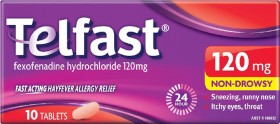 Telfast-Telfast-Allergy-Hayfever-Relief-120mg-10-Tablets on sale