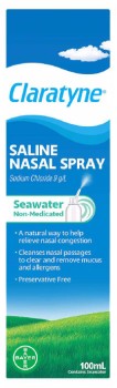 Claratyne+Saline+Nasal+Spray+100ml