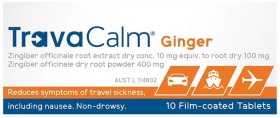 Travacalm+Travel+Sickness+Ginger+10+Tablets