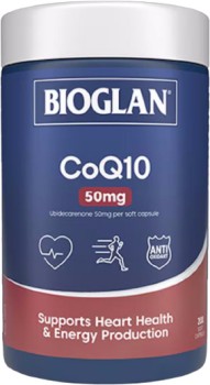 Bioglan+COQ10+50mg+Potent+Antioxidant+200+Capsules