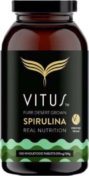 Vitus+Pure+Desert+Grown+Spirulina+1100+Tabs