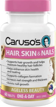 Carusos+Hair+Skin+and+Nails+60+Tablets