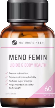 Nature%26%23039%3Bs+Help+Meno+Femin+-+Libido+And+Body+Health+60+Capsules