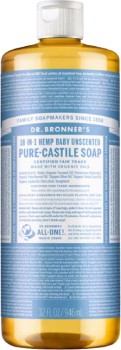 Dr+Bronner%26%23039%3Bs+Pure+Castile+Liquid+Soap+Baby+Unscented+946ml