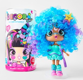 13cm+Decora+Girlz+Series+1+The+Sticker+%26%23039%3BN+Style+Mystery+Doll+Playset+-+Assorted