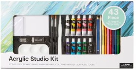 43+Piece+Acrylic+Studio+Kit