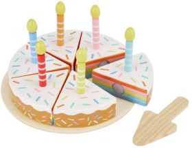 14+Piece+Wooden+Cake+Playset