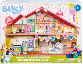 NEW+28cm+Bluey%26%23039%3Bs+Birthday+Celebration+Home+Playset