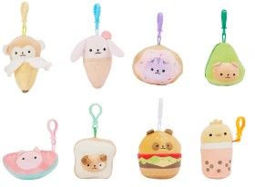 Foodie+Friends+Plush+Blind+Box+Keychain+-+Assorted