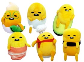 30cm+Gudetama+Plush+Toy+-+Assorted