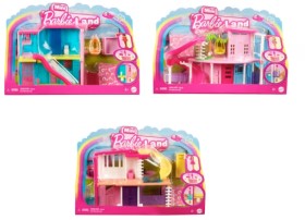 Mini+BarbieLand+Doll+House+Playset+-+Assorted