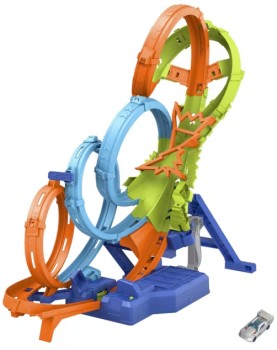 Hot+Wheels+Action+4-Loop+Crash+Out+Track+Set