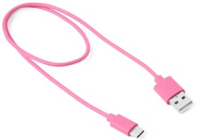 NEW+USB-C+Short+Cable+-+Pink