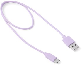 NEW+USB-C+Short+Cable+-+Purple