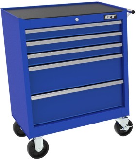 Garage+Tough+27%26rdquo%3B+5+Drawer+Tool+Trolley