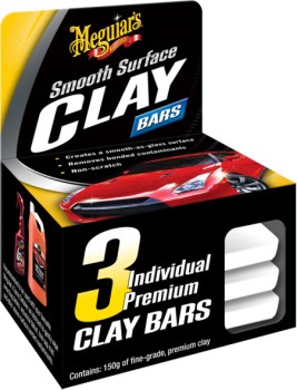 Meguiar%26%23039%3Bs+Smooth+Surface+Clay+Bars+3+Pack