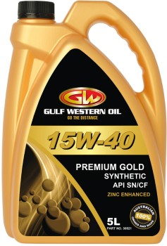 Gulf+Western+Premium+Gold+15W-40+5L