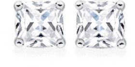 Sterling-Silver-5mm-Cushion-Cubic-Zirconia-Claw-Studs on sale