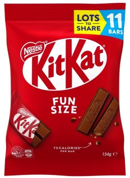 11+Pack+Nestle+KitKat+Fun+Size+Share+Pack+154g