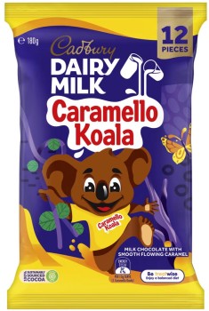 12+Piece+Cadbury+Caramello+Koala+180g