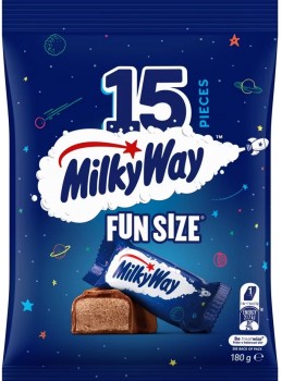 Milky+Way+15+Piece+Fun+Size+Chocolate+Party+Share+Pack+180g