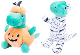 Pet+Toy+Halloween+Dino+Plush+-+Assorted