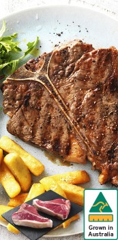 Australian-Beef-TBone-Steak on sale