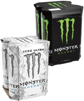 Monster+Energy+Drink+4x500mL+Selected+Varieties