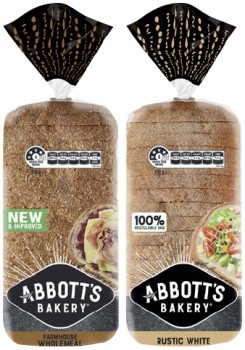 Abbott%26rsquo%3Bs+Bakery+Bread+680-800g+Selected+Varieties