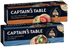 Captain%26%23039%3Bs+Table+Water+Crackers+125g+Selected+Varieties