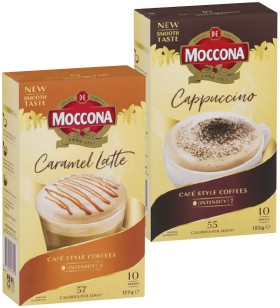 Moccona+Coffee+Sachets+8%E2%80%9110+Pack+Selected+Varieties