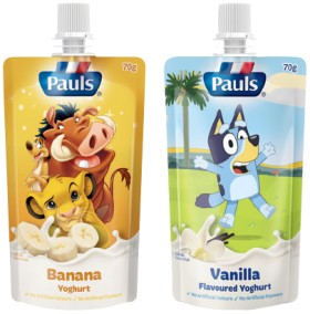 Pauls+Squeezie+Yoghurt+70g+Selected+Varieties