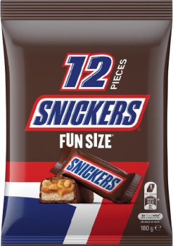 Snickers+or+Mars+Fun+Size+Pack+180%E2%80%91192g+Selected+Varieties